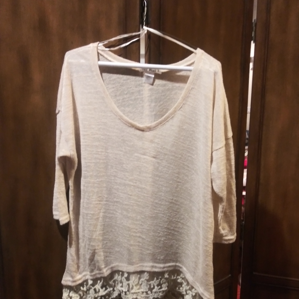 Beige Tee